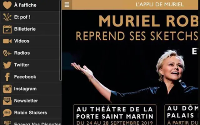 Muriel Robin android App screenshot 1